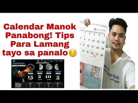 CALENDAR MANOK PANABONG!KASABIHAN NG .